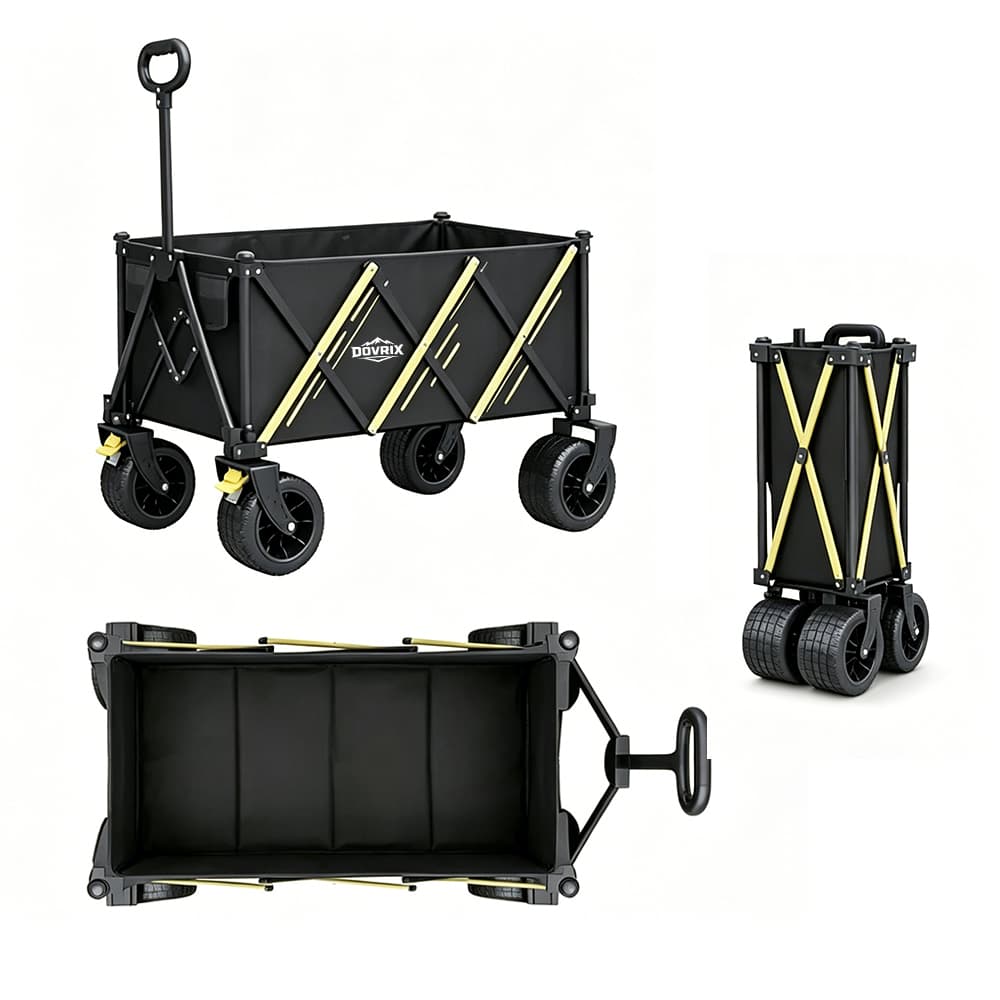 Heavy Duty Folding Wagon Utility Cart