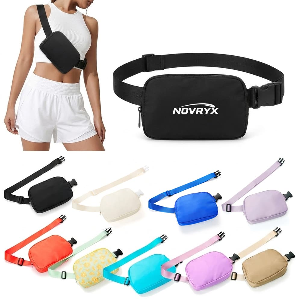 Adjustable Strap Unisex Waist Pouch Belt Bag