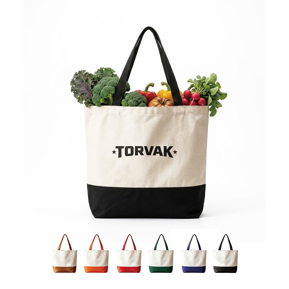 12 oz Sturdy Canvas Market Tote Bag gallery 1