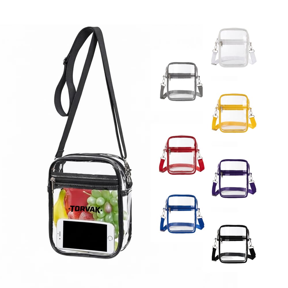 Waterproof PVC Stadium Crossbody Purse gallery 1