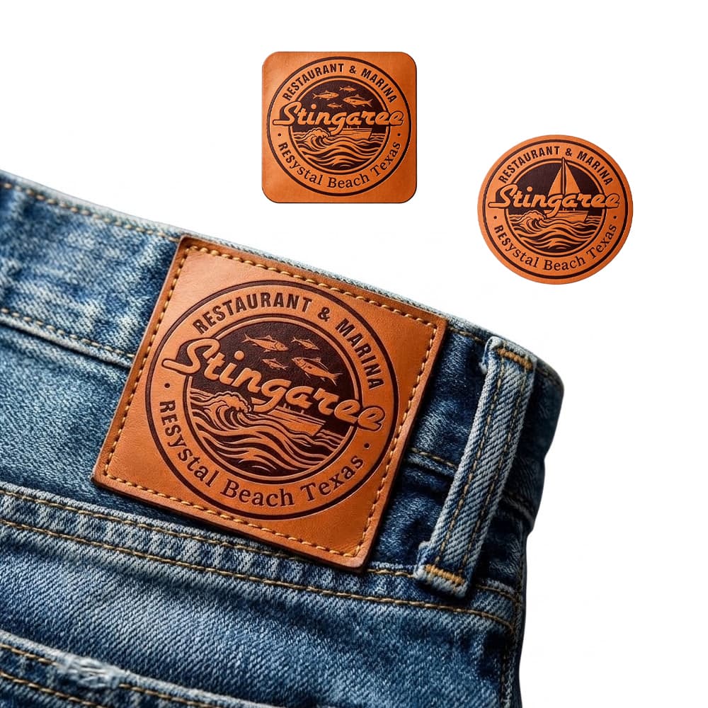 Faux Leather Clothing Patches gallery 1