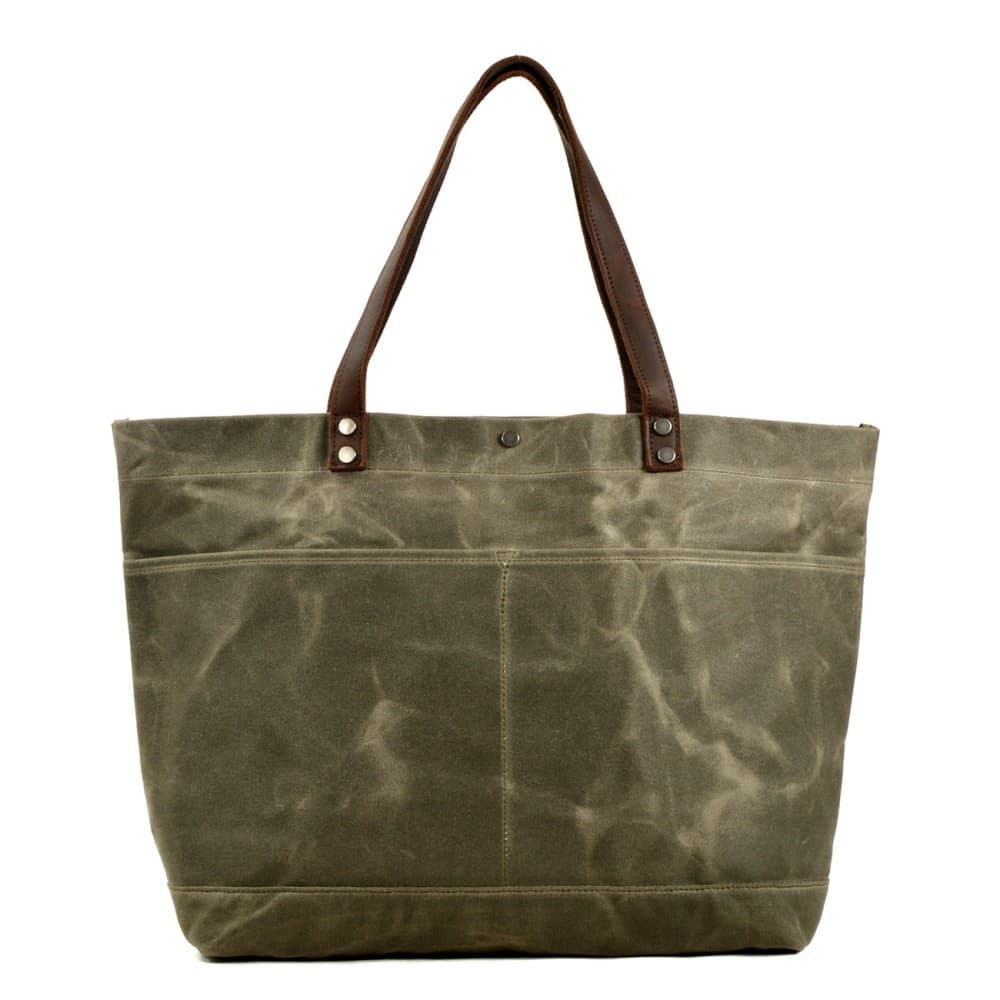 Heritage Waxed Canvas Tote Bag gallery 2