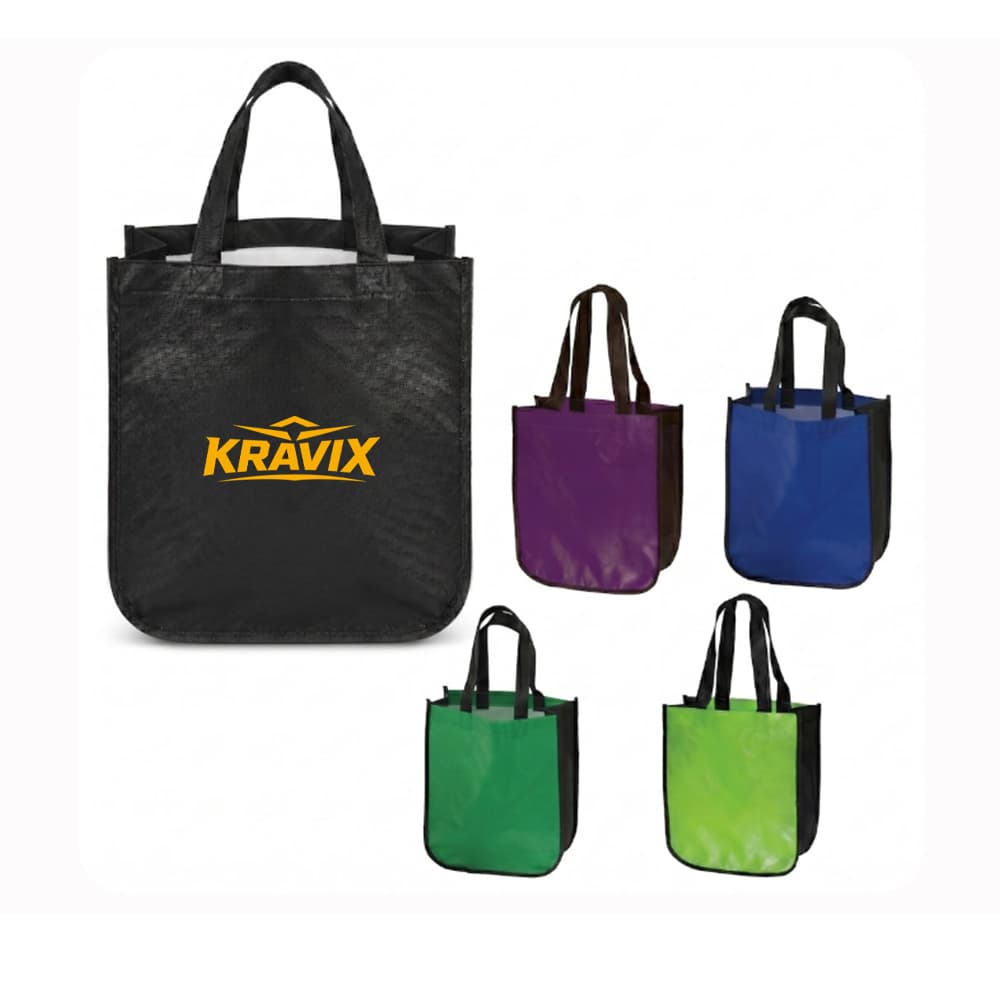 Water Resistant Laminated Tote Bag - Custom Wholesale TOTE BAGS NON WOVEN | Alogo Solutions
