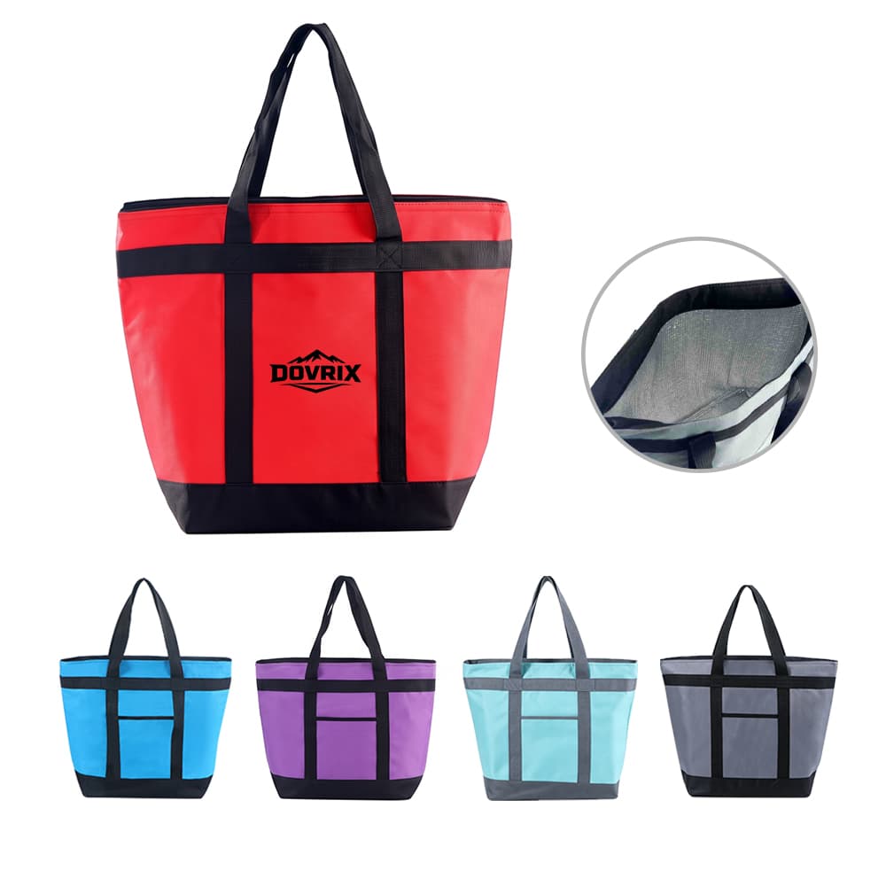Insulated Market Cooler Tote Bag - Custom Wholesale TOTE BAGS INSULATED | Alogo Solutions