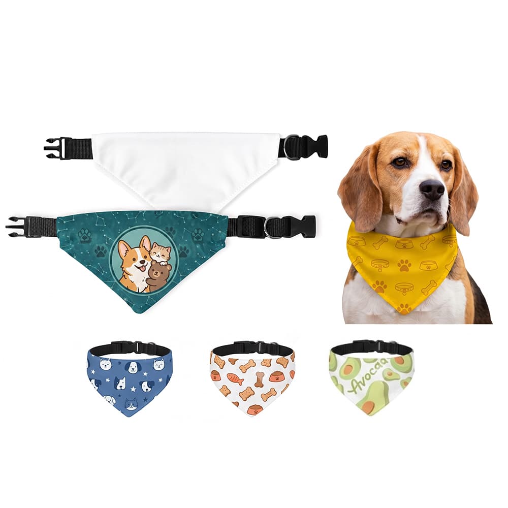 Collar-Fit Pet Bandana - Custom Wholesale PET ITEMS GENERAL | Alogo Solutions