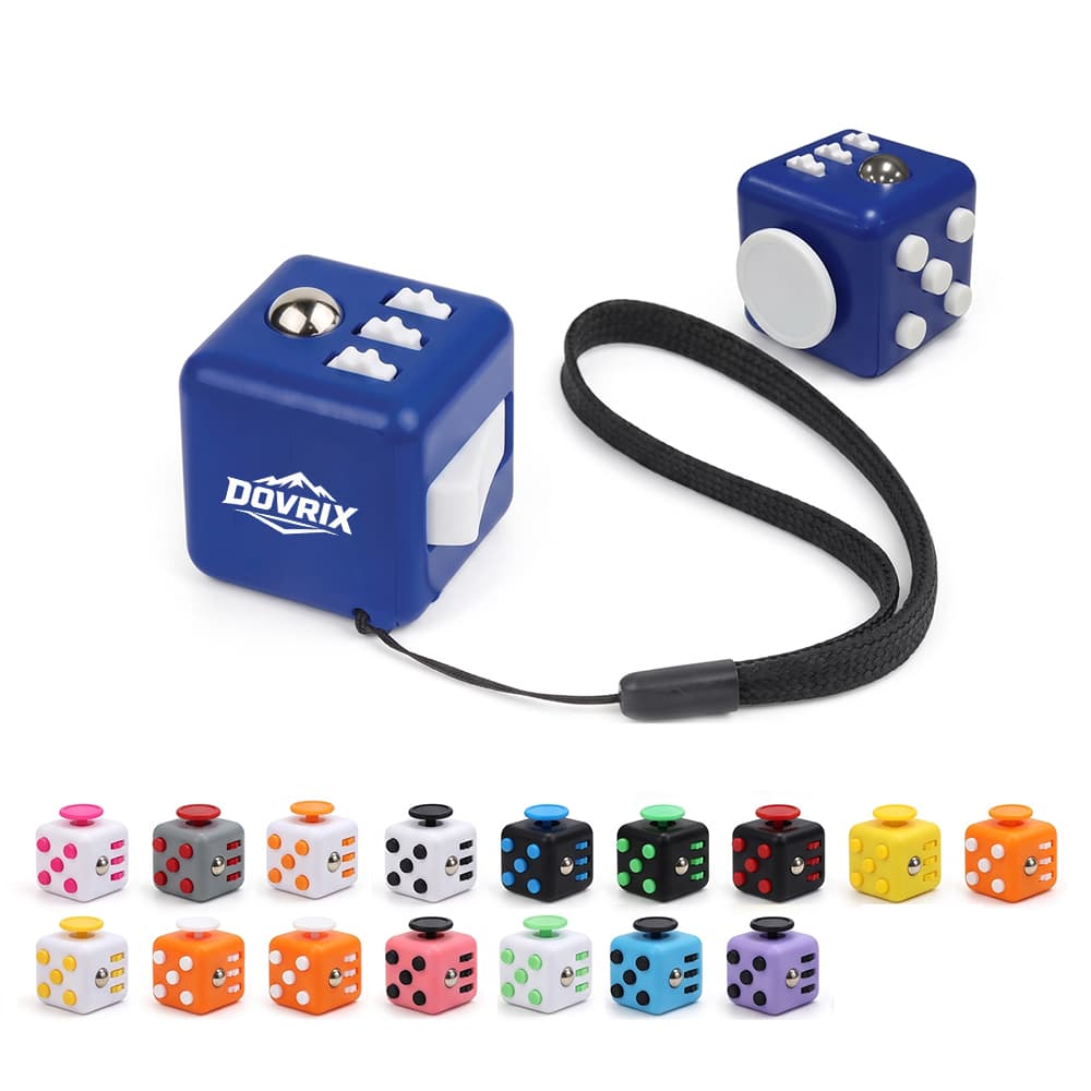 Calming Sensory Fidget Cube - Custom Wholesale STRESS RELIEVERS GENERAL | Alogo Solutions