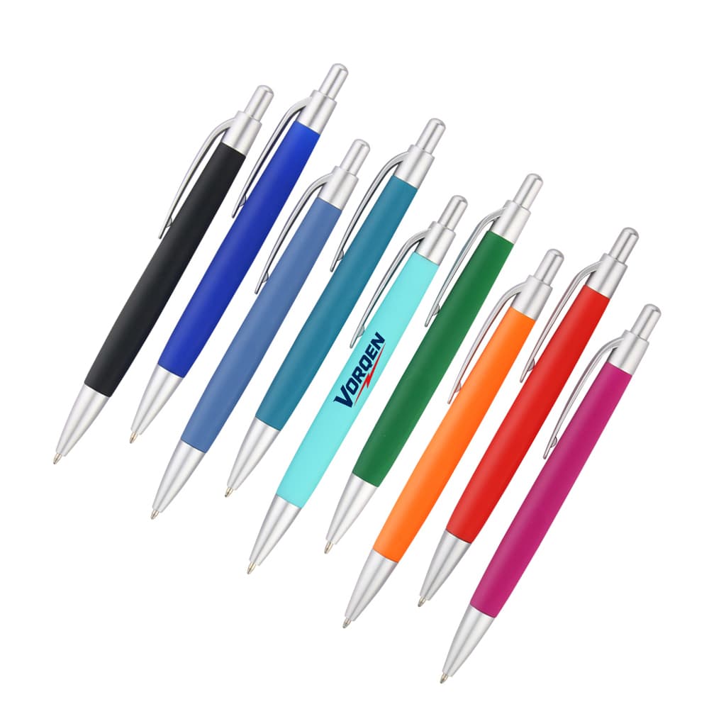 Plastic Click Action Ballpoint Pen - Custom Wholesale PENS BALLPOINT PLUNGER ACTION | Alogo Solutions