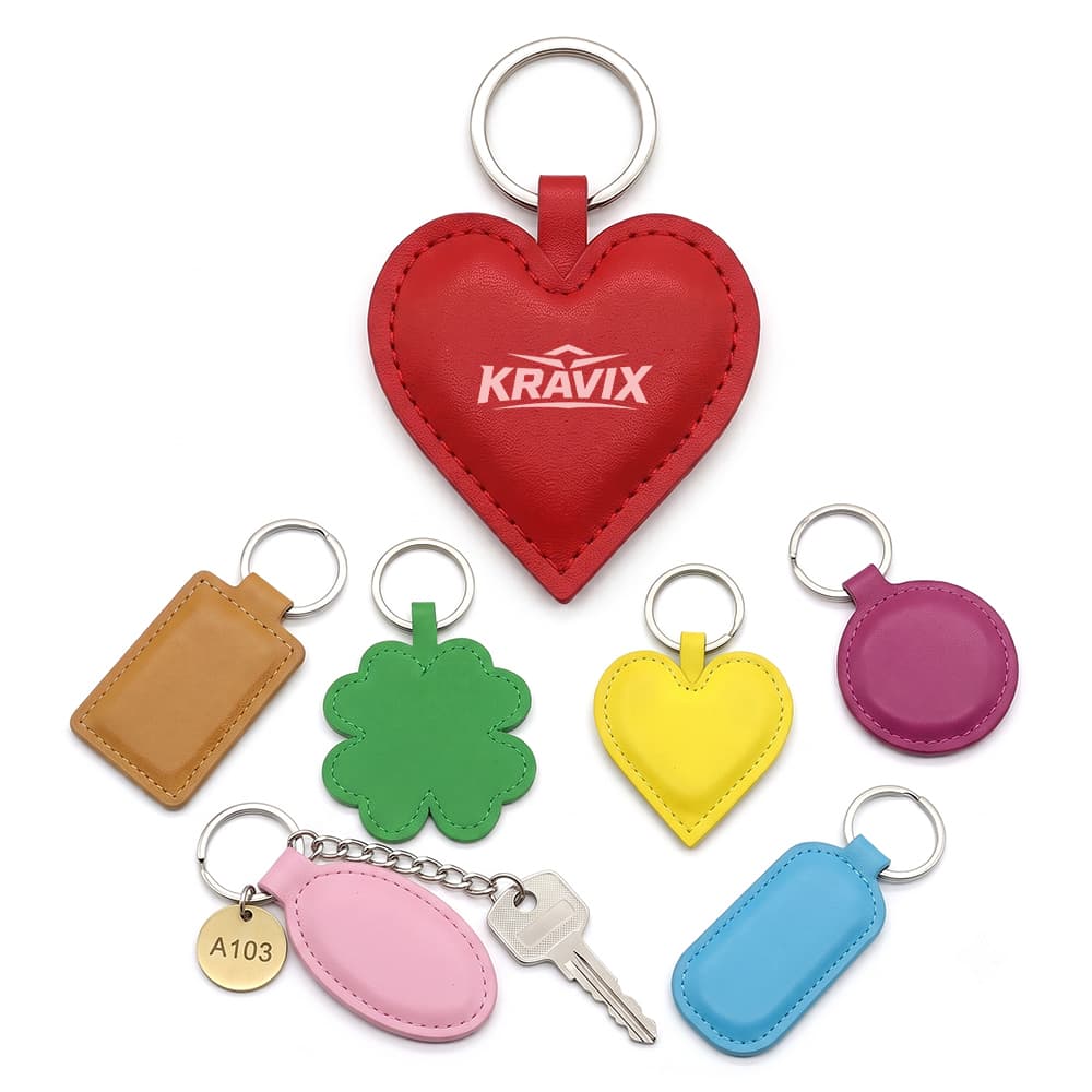 Molded PU Leather Key Chain - Custom Wholesale KEYCHAINS | Alogo Solutions