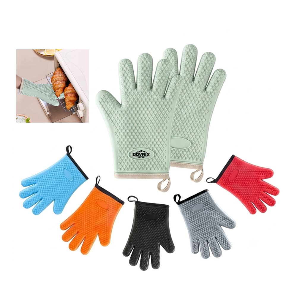 Heat Resistant Silicone Oven Mitts - Custom Wholesale POT HOLDERS & OVEN MITTS | Alogo Solutions