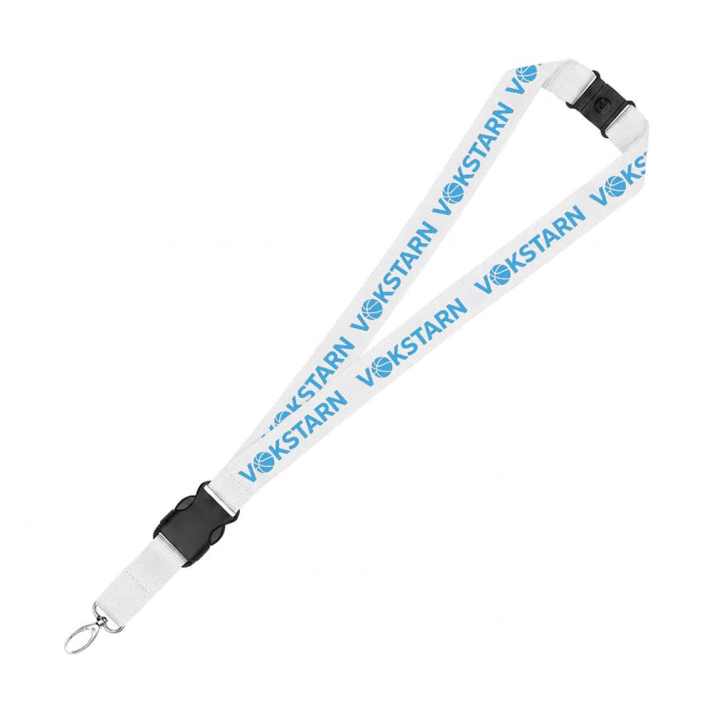 Recycled Lanyard w/ Buckle Release & Breakaway - Custom Wholesale BADGES & NAME TAGS | Alogo Solutions