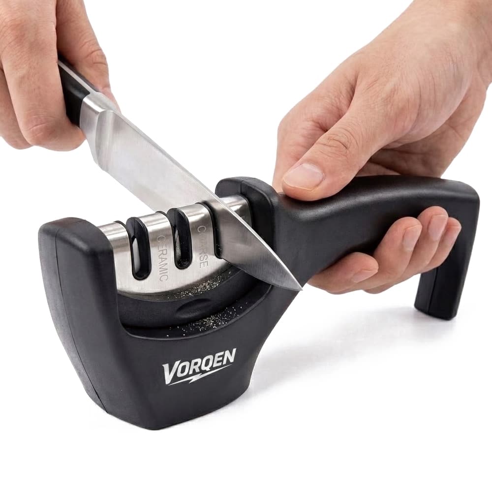 3 Stages Kitchen Knife Sharpener - Custom Wholesale TOOLS KITCHEN GENERAL | Alogo Solutions