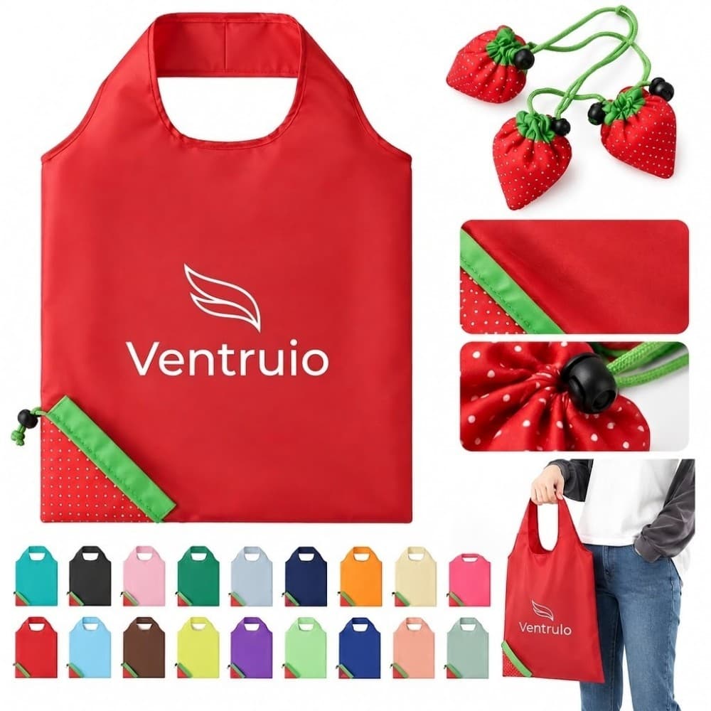Packable Recycled Polyester Shopping Bag - Custom Wholesale BAGS SHOPPING | Alogo Solutions