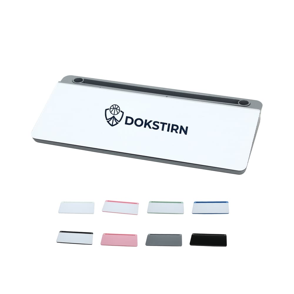 Office Glass Whiteboard w/ Storage - Custom Wholesale MEMO PAD & PAPER HOLDERS | Alogo Solutions